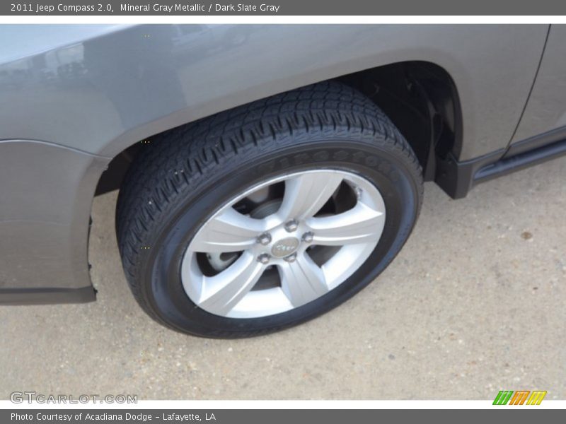 Mineral Gray Metallic / Dark Slate Gray 2011 Jeep Compass 2.0