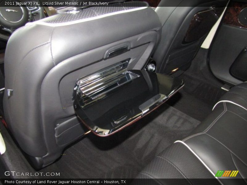 Liquid Silver Metallic / Jet Black/Ivory 2011 Jaguar XJ XJL