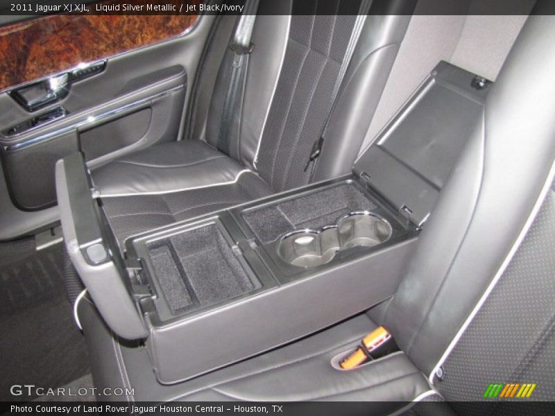 Liquid Silver Metallic / Jet Black/Ivory 2011 Jaguar XJ XJL