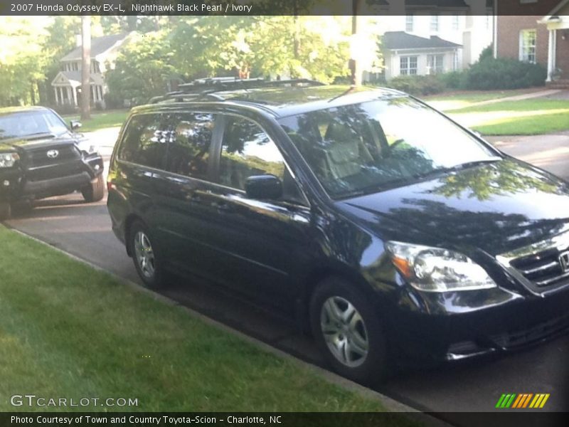 Nighthawk Black Pearl / Ivory 2007 Honda Odyssey EX-L