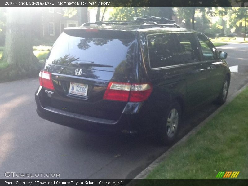 Nighthawk Black Pearl / Ivory 2007 Honda Odyssey EX-L