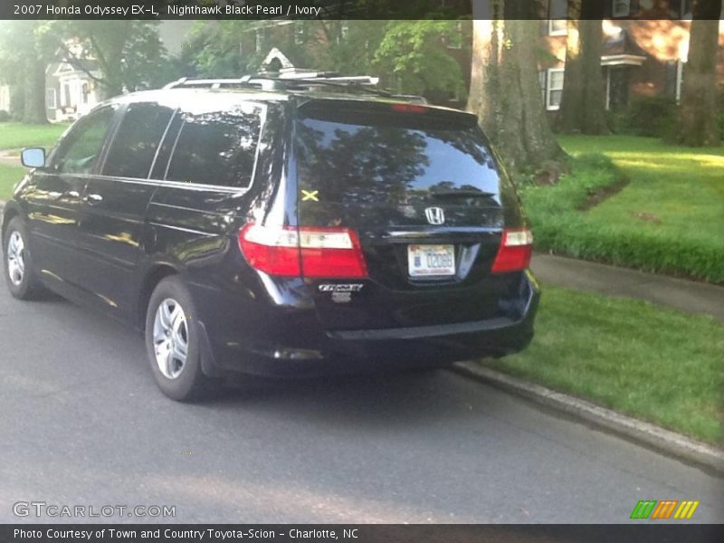 Nighthawk Black Pearl / Ivory 2007 Honda Odyssey EX-L