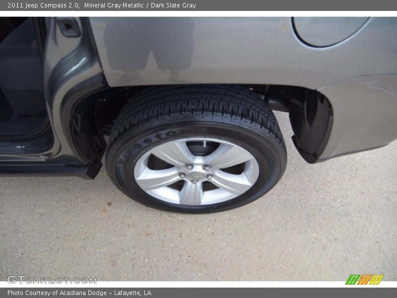 Mineral Gray Metallic / Dark Slate Gray 2011 Jeep Compass 2.0