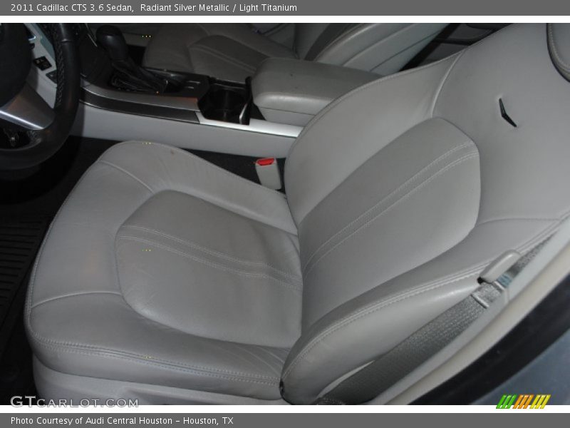 Radiant Silver Metallic / Light Titanium 2011 Cadillac CTS 3.6 Sedan
