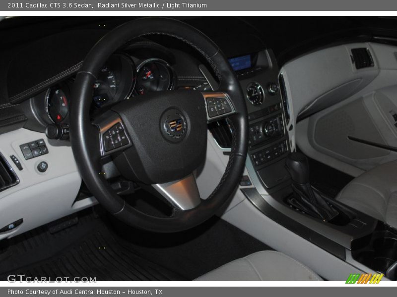 Radiant Silver Metallic / Light Titanium 2011 Cadillac CTS 3.6 Sedan