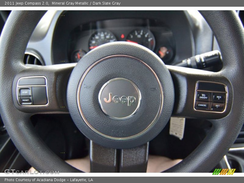 Mineral Gray Metallic / Dark Slate Gray 2011 Jeep Compass 2.0