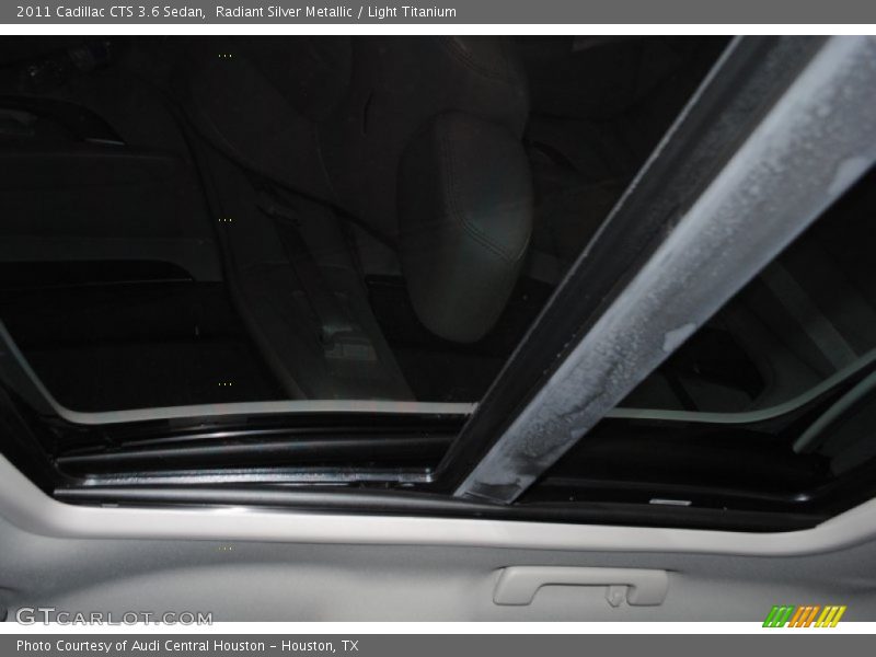 Radiant Silver Metallic / Light Titanium 2011 Cadillac CTS 3.6 Sedan