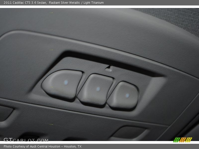 Radiant Silver Metallic / Light Titanium 2011 Cadillac CTS 3.6 Sedan