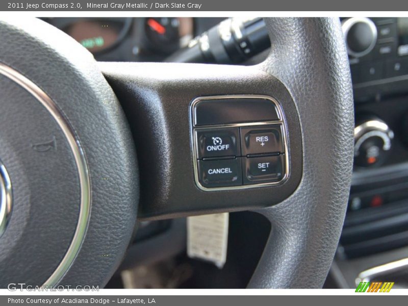 Mineral Gray Metallic / Dark Slate Gray 2011 Jeep Compass 2.0