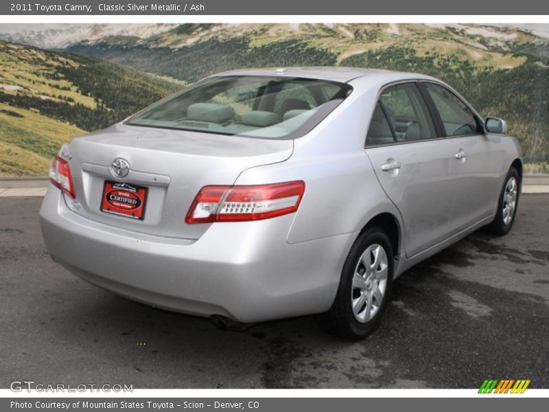 Classic Silver Metallic / Ash 2011 Toyota Camry