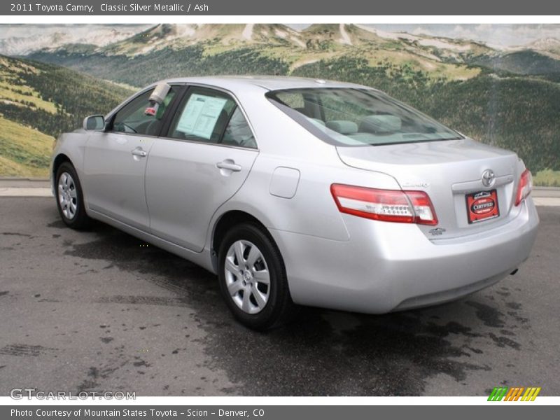 Classic Silver Metallic / Ash 2011 Toyota Camry