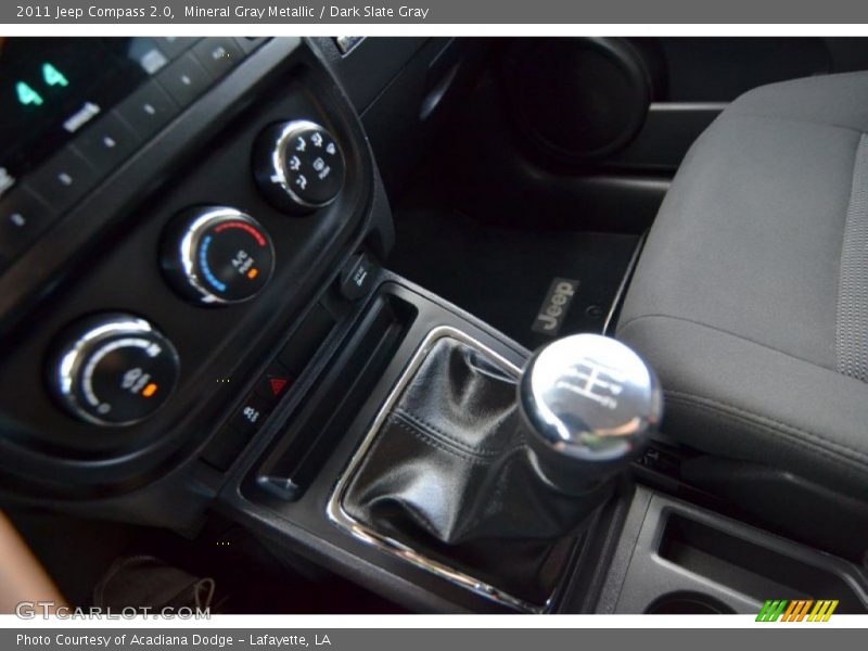 Mineral Gray Metallic / Dark Slate Gray 2011 Jeep Compass 2.0