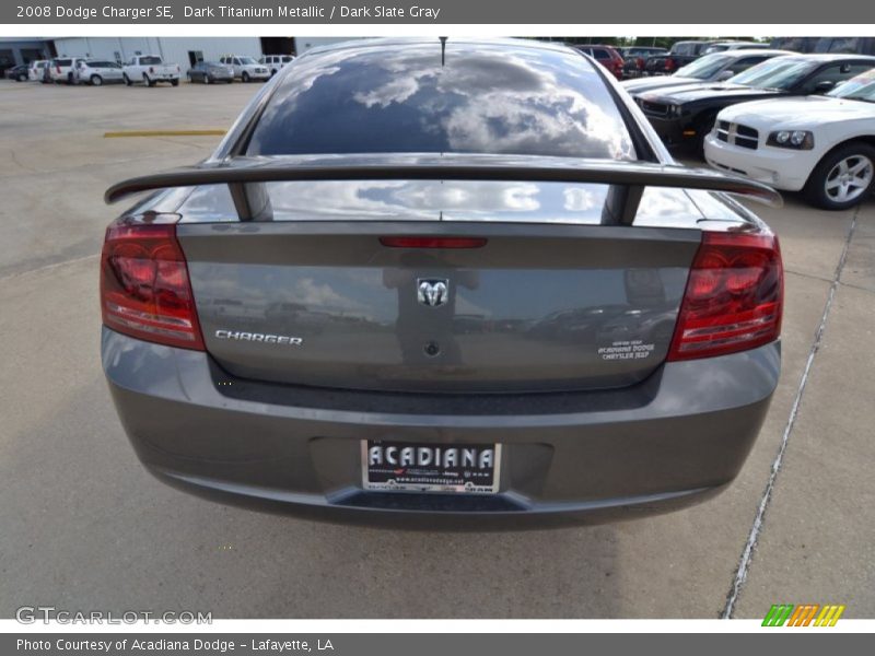 Dark Titanium Metallic / Dark Slate Gray 2008 Dodge Charger SE
