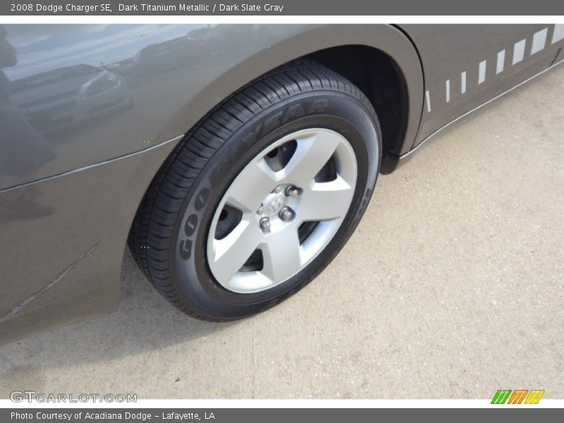 Dark Titanium Metallic / Dark Slate Gray 2008 Dodge Charger SE