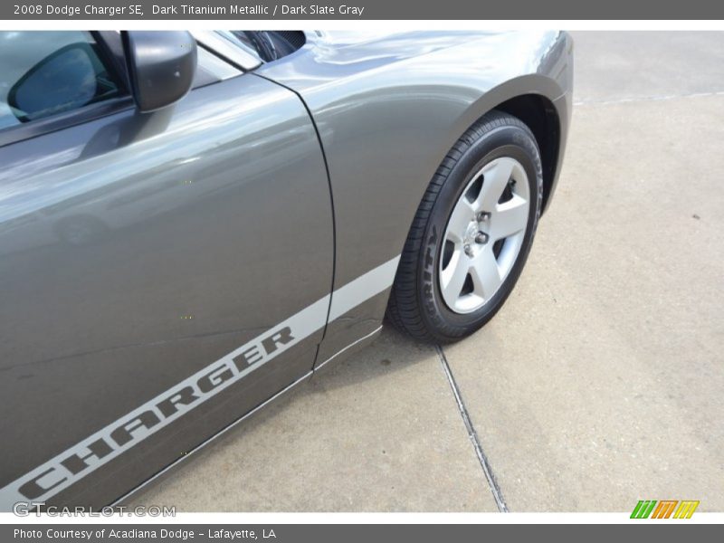 Dark Titanium Metallic / Dark Slate Gray 2008 Dodge Charger SE