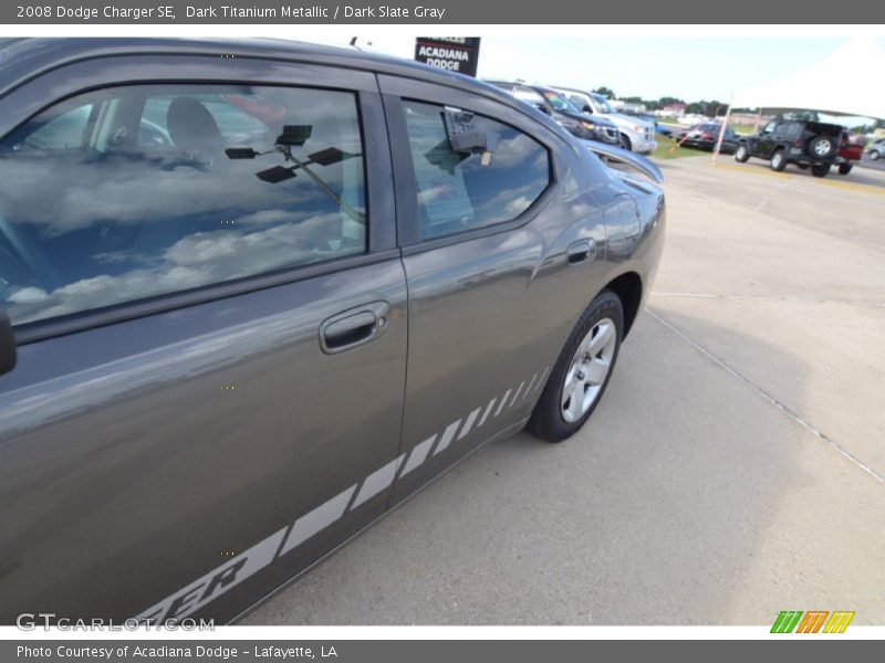 Dark Titanium Metallic / Dark Slate Gray 2008 Dodge Charger SE