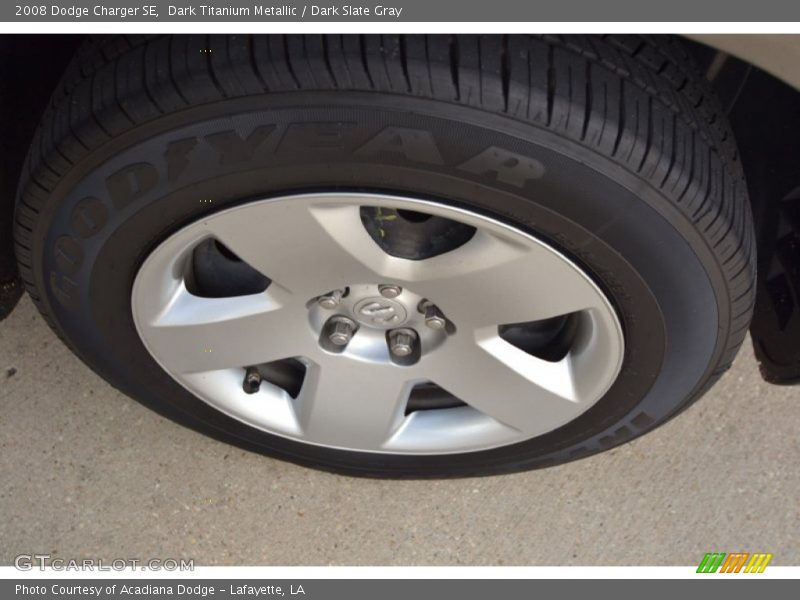 Dark Titanium Metallic / Dark Slate Gray 2008 Dodge Charger SE