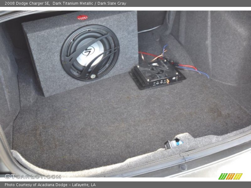 Dark Titanium Metallic / Dark Slate Gray 2008 Dodge Charger SE