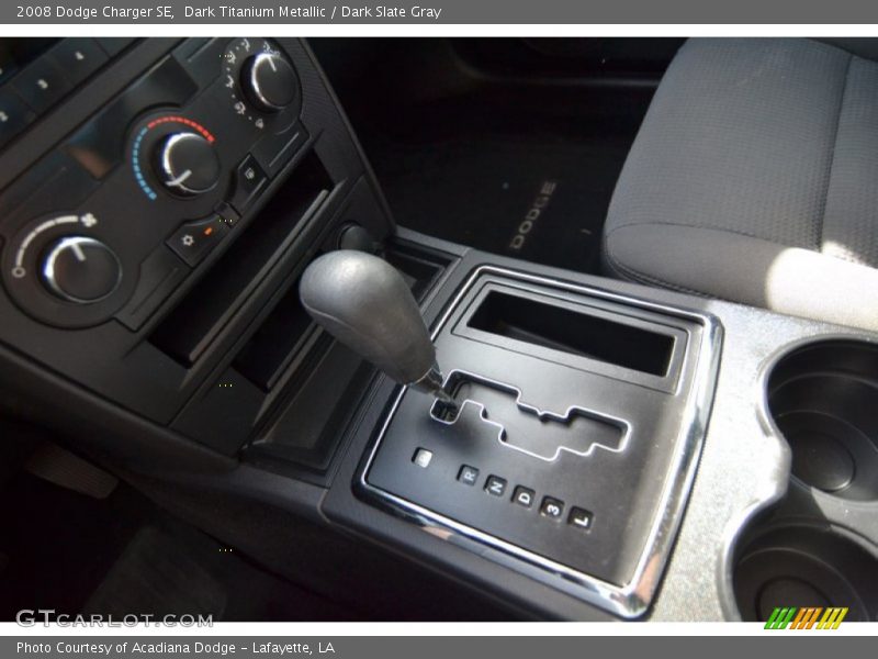Dark Titanium Metallic / Dark Slate Gray 2008 Dodge Charger SE