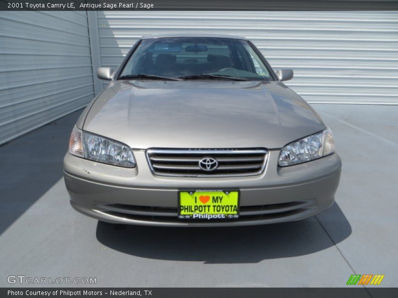 Antique Sage Pearl / Sage 2001 Toyota Camry LE