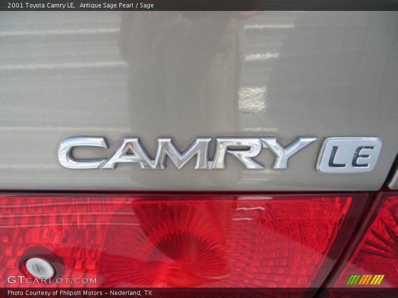 Antique Sage Pearl / Sage 2001 Toyota Camry LE