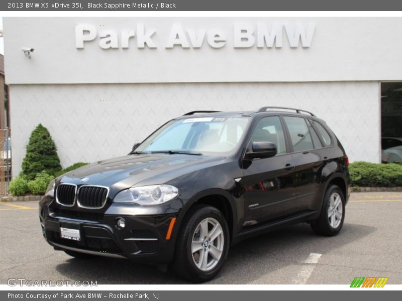 Black Sapphire Metallic / Black 2013 BMW X5 xDrive 35i