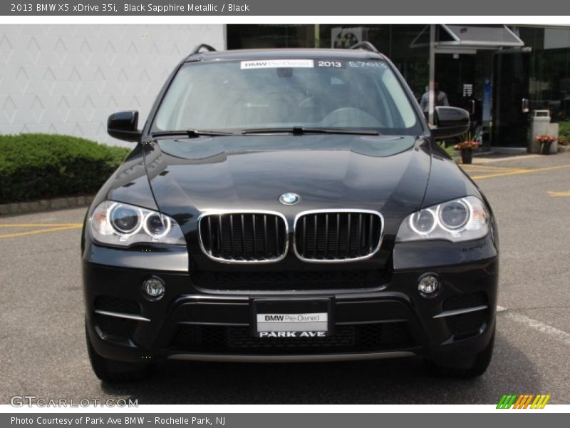 Black Sapphire Metallic / Black 2013 BMW X5 xDrive 35i