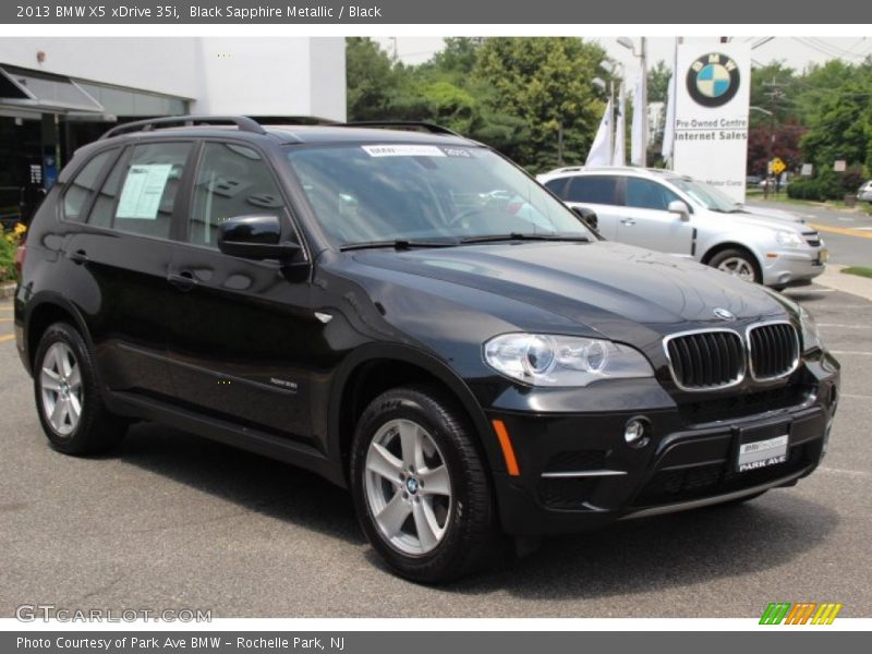 Black Sapphire Metallic / Black 2013 BMW X5 xDrive 35i