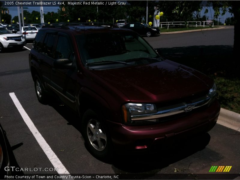 Majestic Red Metallic / Light Gray 2005 Chevrolet TrailBlazer LS 4x4