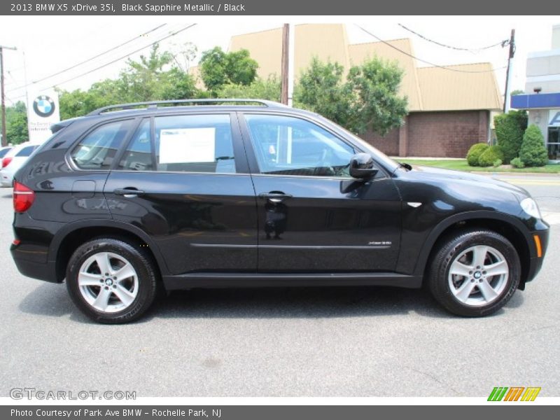 Black Sapphire Metallic / Black 2013 BMW X5 xDrive 35i