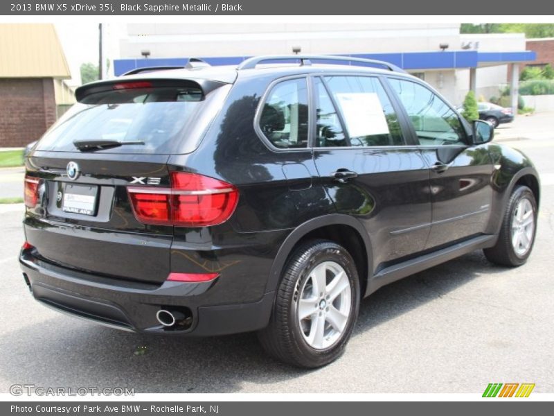 Black Sapphire Metallic / Black 2013 BMW X5 xDrive 35i