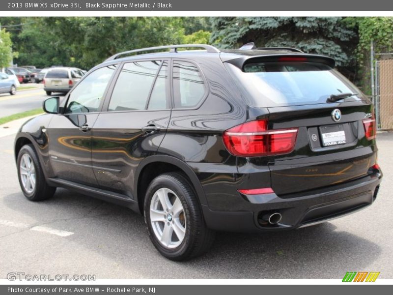Black Sapphire Metallic / Black 2013 BMW X5 xDrive 35i