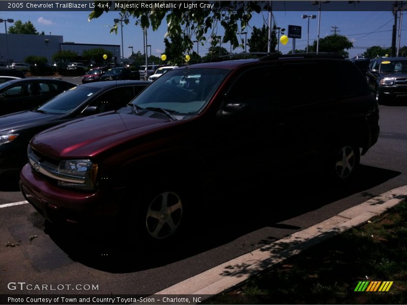 Majestic Red Metallic / Light Gray 2005 Chevrolet TrailBlazer LS 4x4