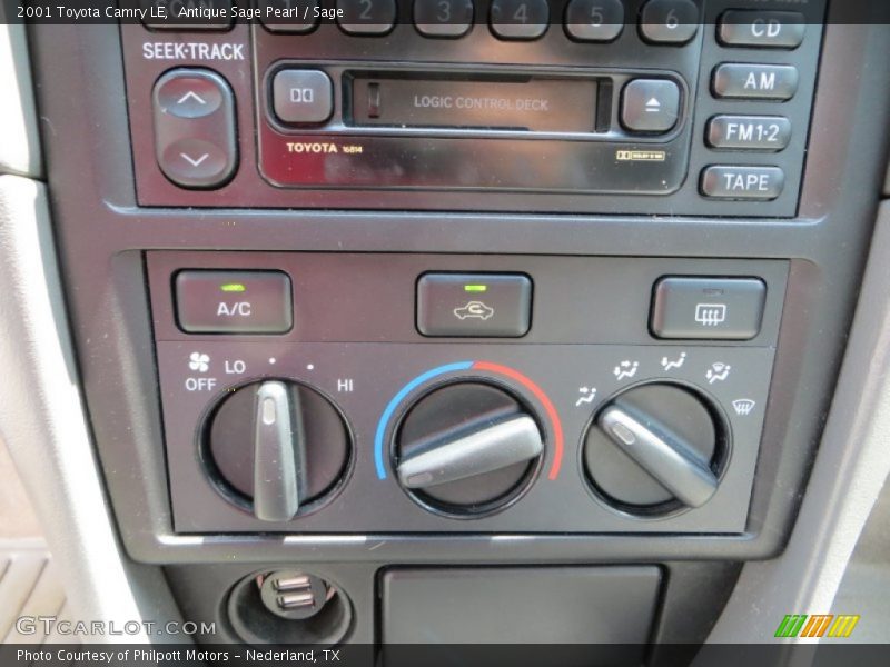 Antique Sage Pearl / Sage 2001 Toyota Camry LE