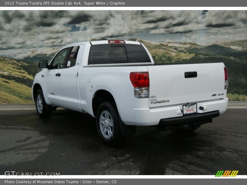 Super White / Graphite 2013 Toyota Tundra SR5 Double Cab 4x4