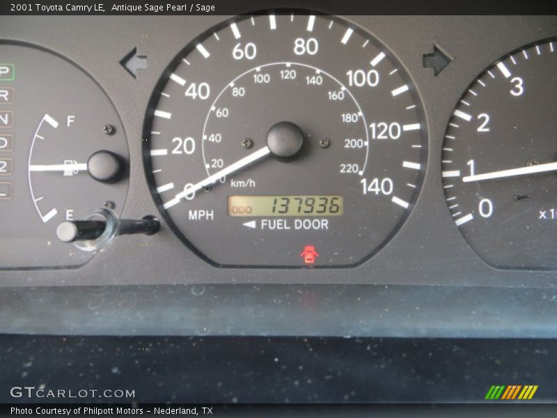 Antique Sage Pearl / Sage 2001 Toyota Camry LE