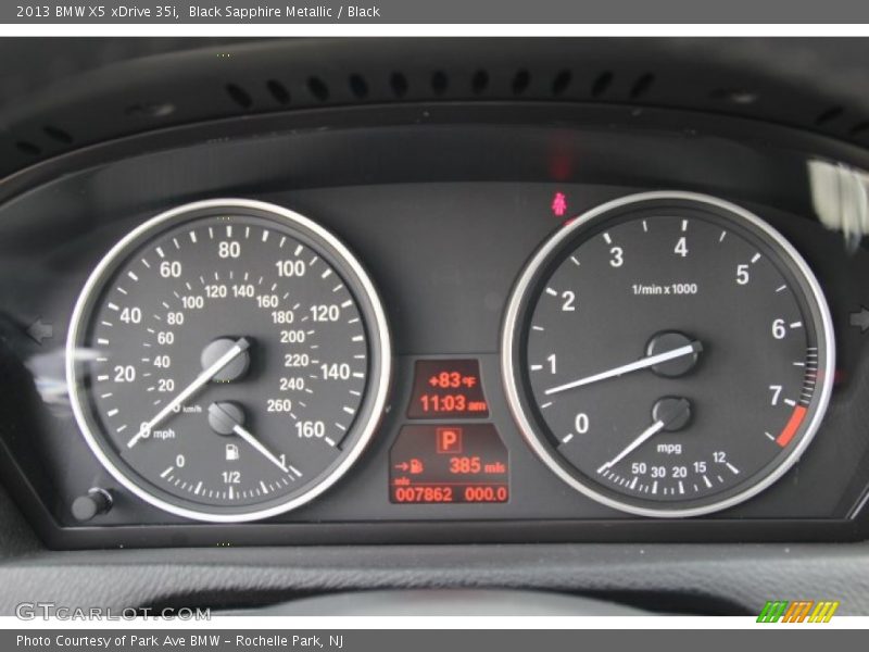 Black Sapphire Metallic / Black 2013 BMW X5 xDrive 35i