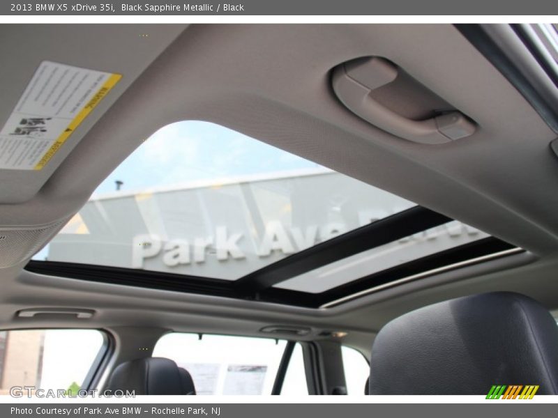Black Sapphire Metallic / Black 2013 BMW X5 xDrive 35i