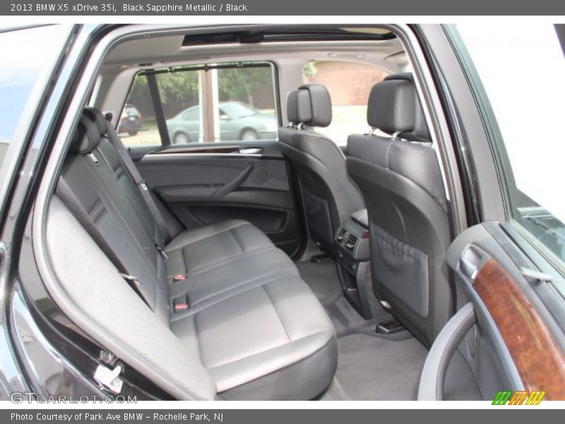 Black Sapphire Metallic / Black 2013 BMW X5 xDrive 35i