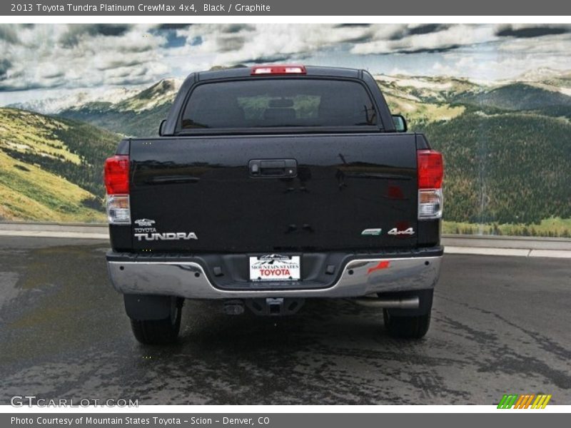 Black / Graphite 2013 Toyota Tundra Platinum CrewMax 4x4