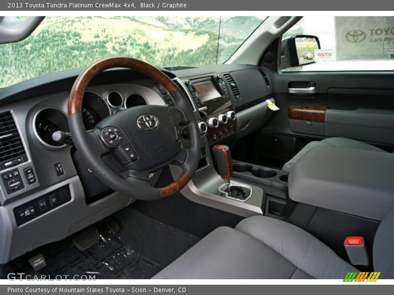 Black / Graphite 2013 Toyota Tundra Platinum CrewMax 4x4