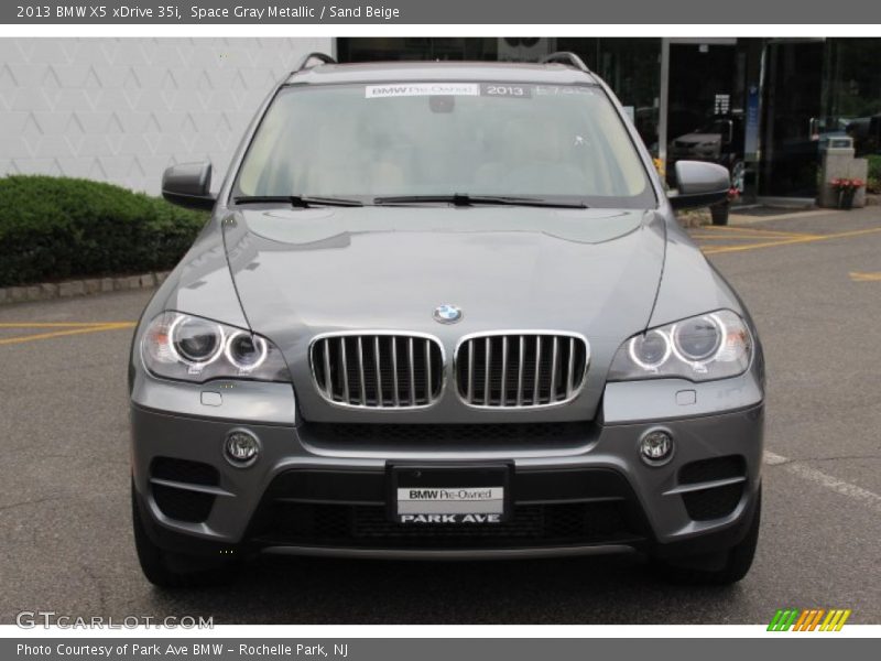 Space Gray Metallic / Sand Beige 2013 BMW X5 xDrive 35i
