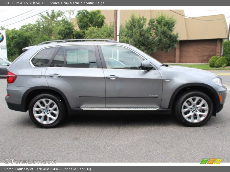 Space Gray Metallic / Sand Beige 2013 BMW X5 xDrive 35i