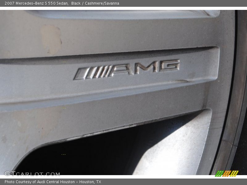 Black / Cashmere/Savanna 2007 Mercedes-Benz S 550 Sedan