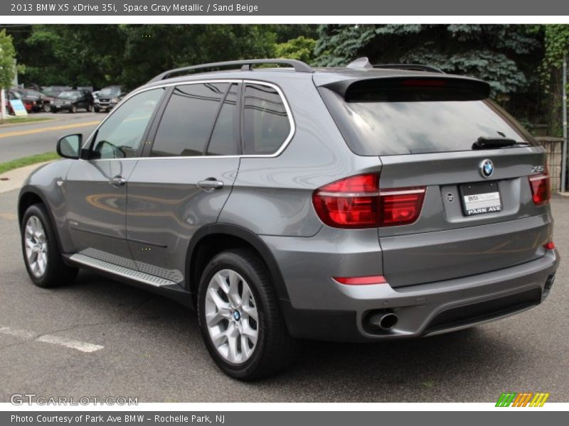 Space Gray Metallic / Sand Beige 2013 BMW X5 xDrive 35i