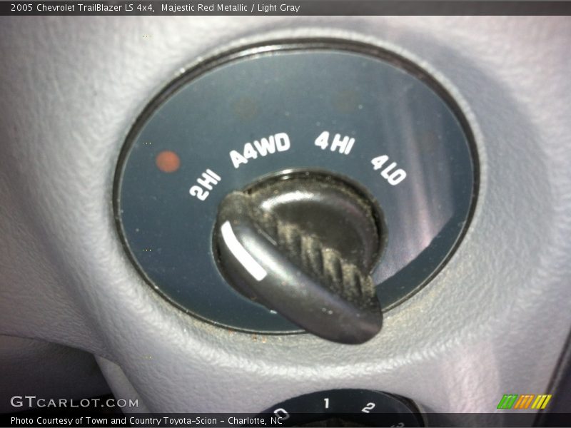 Majestic Red Metallic / Light Gray 2005 Chevrolet TrailBlazer LS 4x4