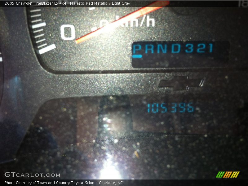 Majestic Red Metallic / Light Gray 2005 Chevrolet TrailBlazer LS 4x4