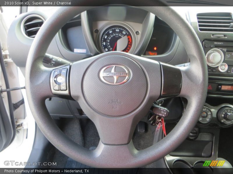 Super White / Charcoal 2010 Scion xD