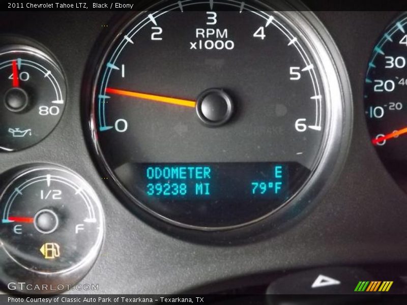 Black / Ebony 2011 Chevrolet Tahoe LTZ