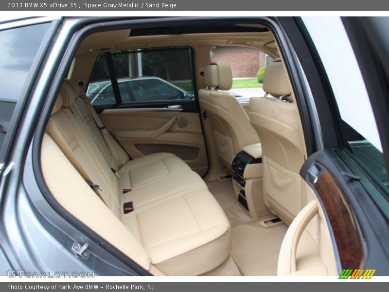 Space Gray Metallic / Sand Beige 2013 BMW X5 xDrive 35i